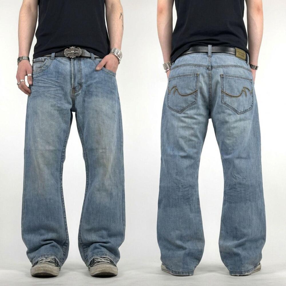 Vintage y2k rare jordan craig baggy wide leg archive skater grunge jeans